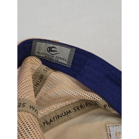 Men’s Baseball Hat Mesh Back Platinum Series By Outdoor Cap Drifter- Distressed - Picture 3 of 5